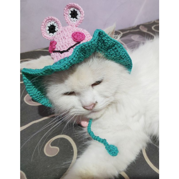 TOPI  KUCING RAJUT