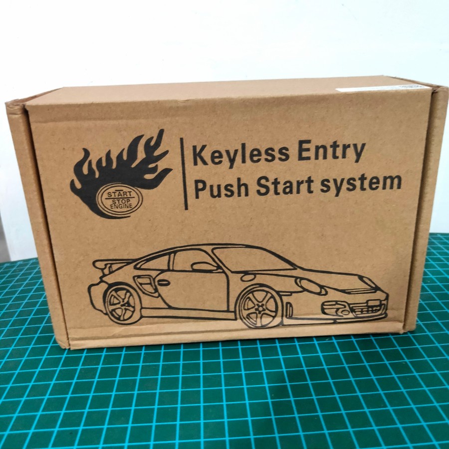 keyless stater mobil keyless entry start engine mobil motor wireless