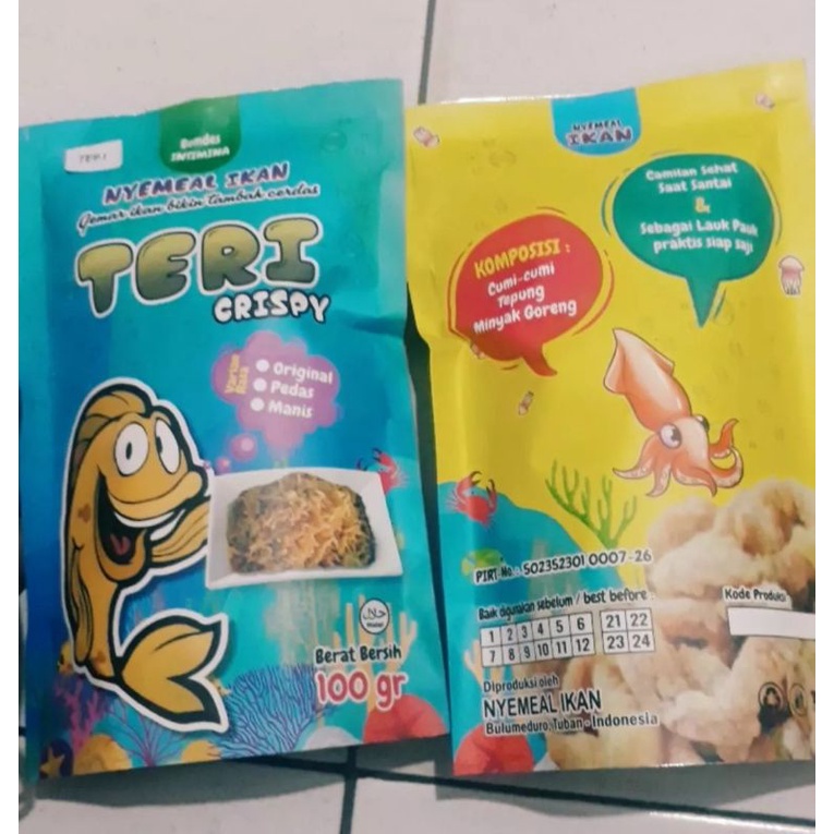 

Cumi dan Tery Crispy