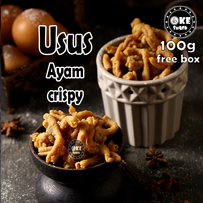 Usus Ayam Crispy 100g