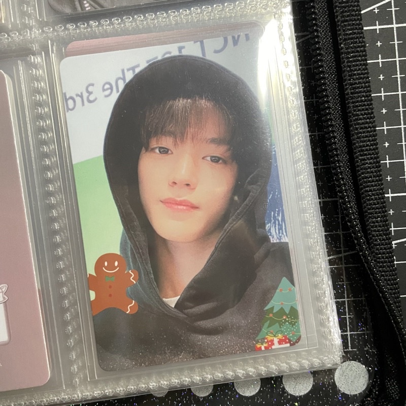 pc nct 127 taeyong yzy yizhiyu sticker r3 round 3