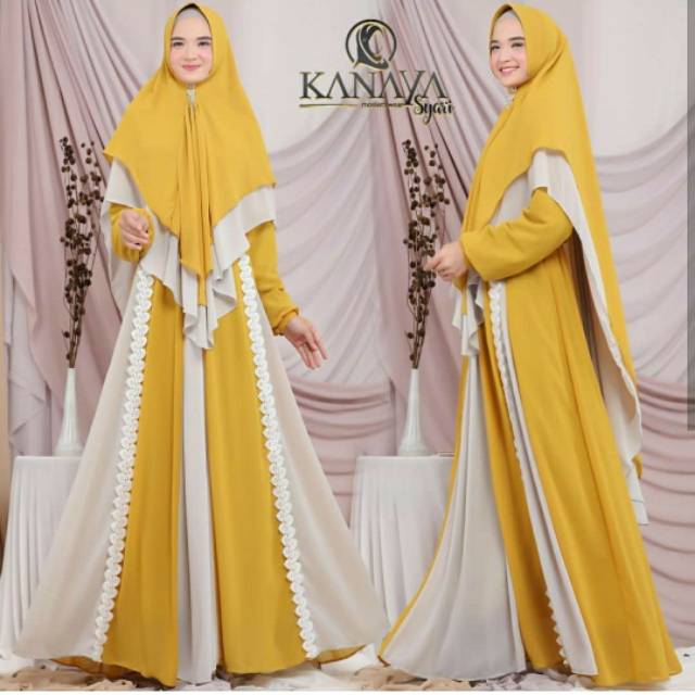Gamis marsyah syari original by kanaya