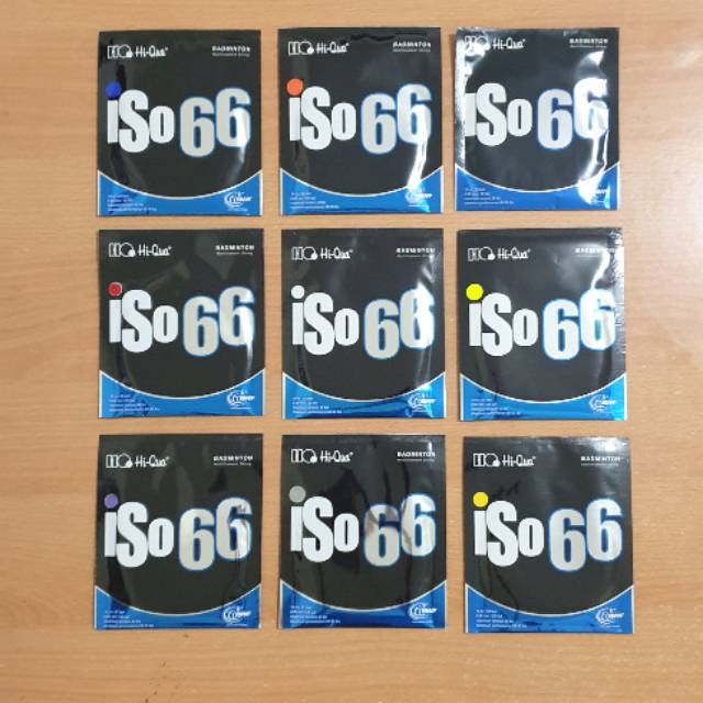 HIQUA ISO 66 ORIGINAL. SENAR BADMINTON