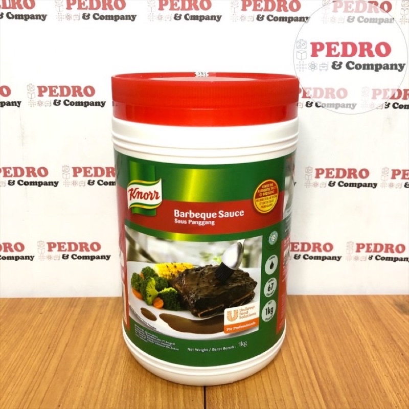 

Knorr bbq barbeque sauce saus panggang 1 kg