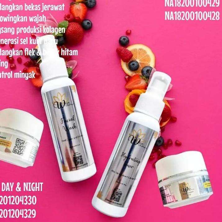 づ WSC ORGANIC Paket Cream Wajah Skincare Organik Wscorganic ゔ