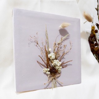 Kado Bunga  Bouquet  Frame Dried Flowers Ulangtahun 