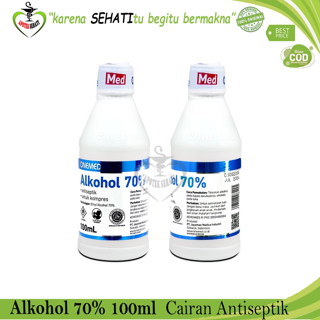 Onemed Alkohol Antiseptik Disinfektan Pembersih Luka