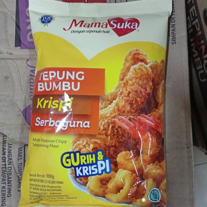 

NEW Mama suka tepung bumbu krispy 900 gr