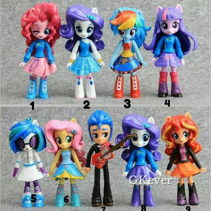 Mainan Anak Perempuan Boneka Figure My Little Pony Equestria Girl
