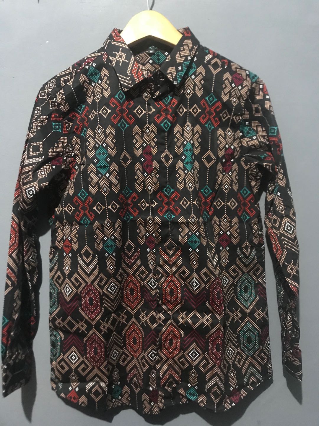 Sanvanina Kemeja Batik Songket Terlaris Dan Termurah E943 E945 E1069 E1071 E1080 E1081