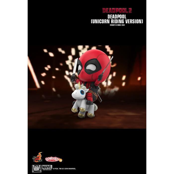 [mainan-hobi] Cosbaby Deadpool Unicorn Riding Ver - Marvel Deadpool 2
