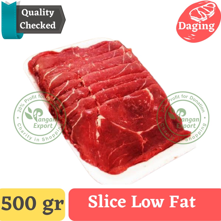 

Daging Slice Import Lowfat , AUS Sliced Beef , Sukiyaki , Yakiniku