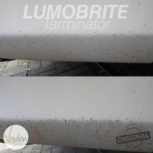 Tar Remover Mobil Motor LUMOBRITE 1 Tarminator Tar Bug Sticker Remover SPRAY Pembersih Bekas Lem Stiker Penghilang Noda Aspal Bodi Motor Mobil Pembersih Getah Pohon Mobil Penghilang Bekas Stiker Motor