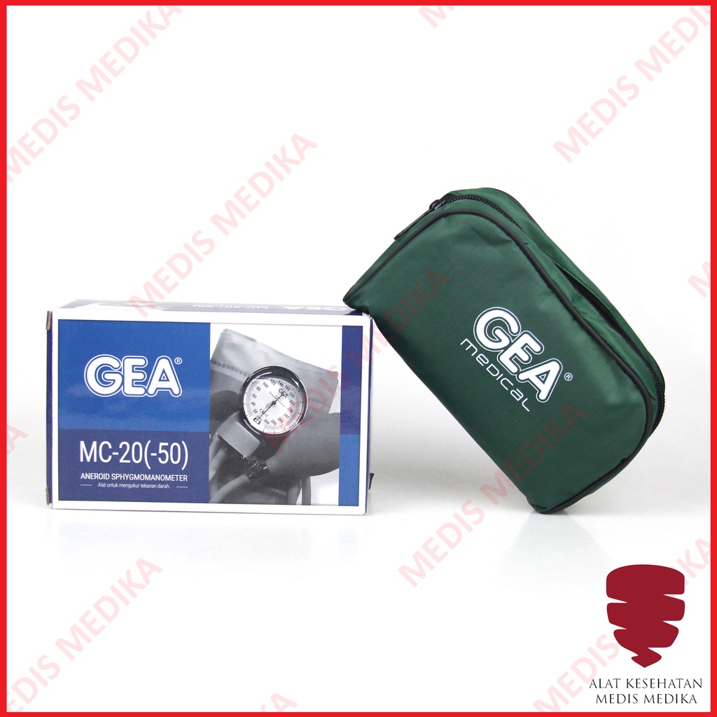 Tensimeter Aneroid Standard GEA MC20(50) Alat Ukur Tekanan Darah Tensi Meter Jarum Standar MC20 (50)