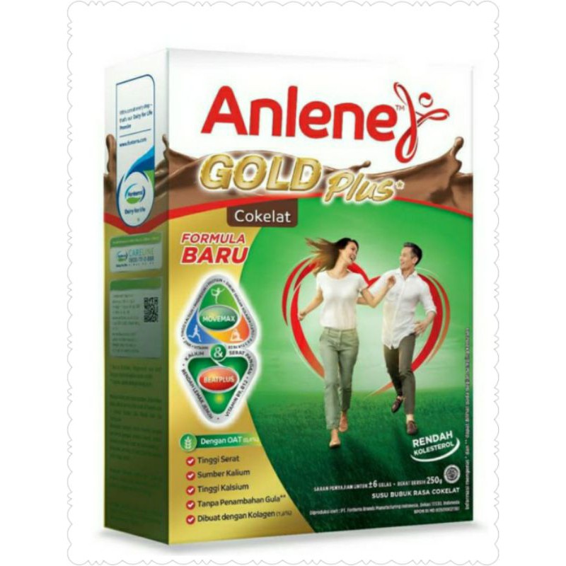 

ANLENE GOLD PLUS COKELAT 650gr