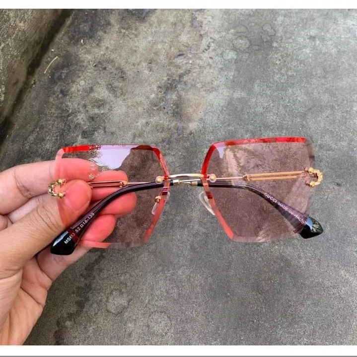 Kacamata Sunglases Wanita Kacamata Fashion Wanita Gucci A653-PINK habis