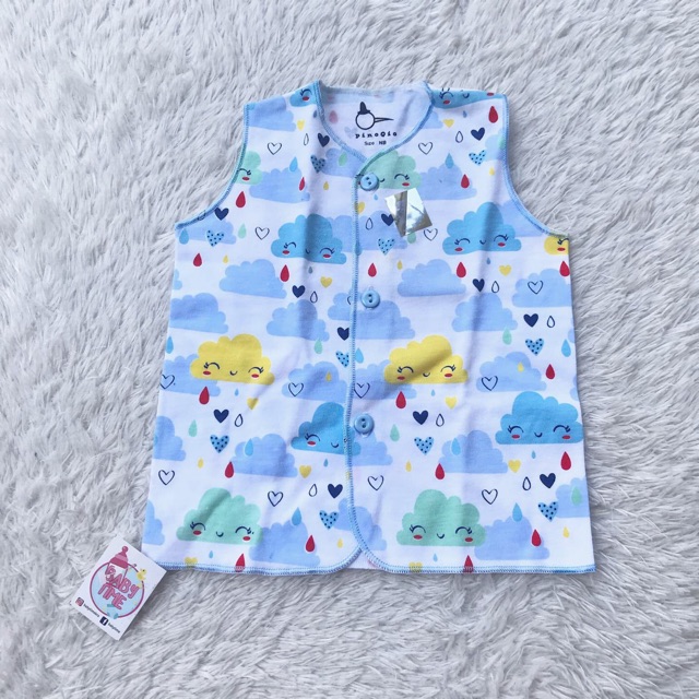 BAJU BAYI TANPA LENGAN PINOQIO NEWBORN/ KUTUNG