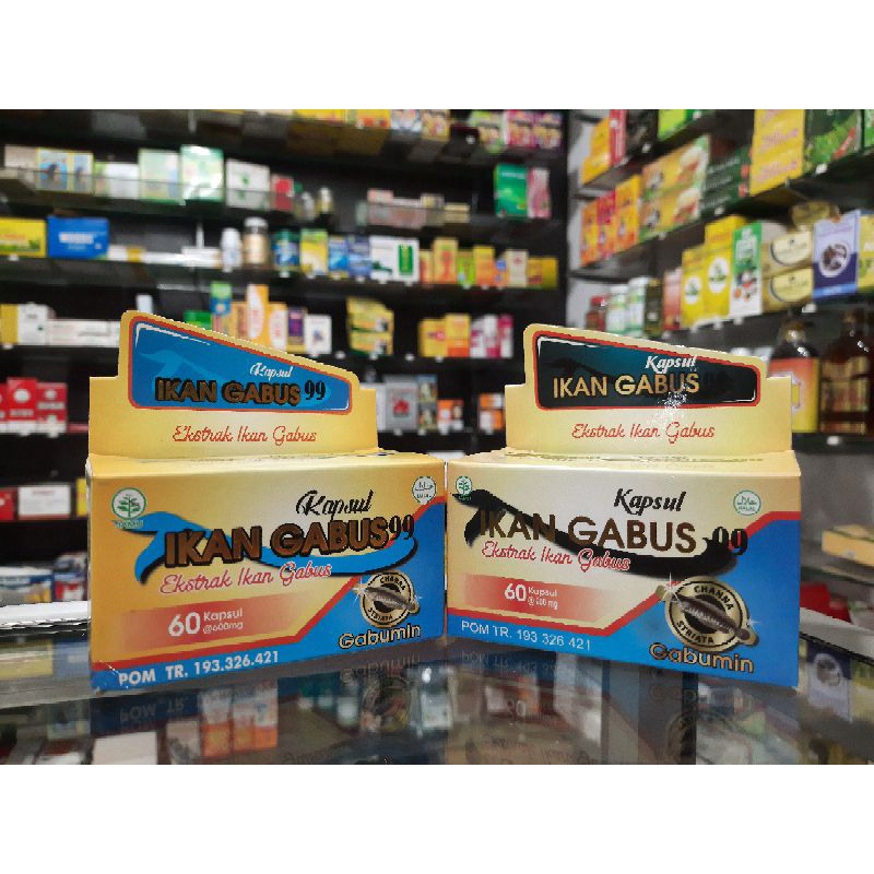 KAPSUL IKAN GABUS / EXTRAK IKAN GABUS / KAPSUL IKAN GABUS