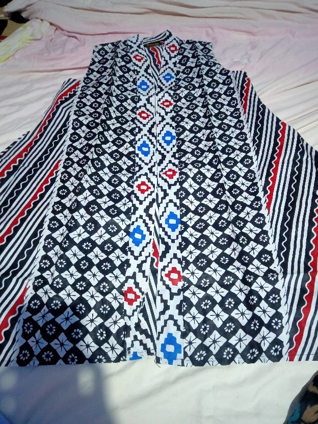 Cardi Tl Aserehe Outer Batik Wanita Modern Cantik Elegan Kondangan