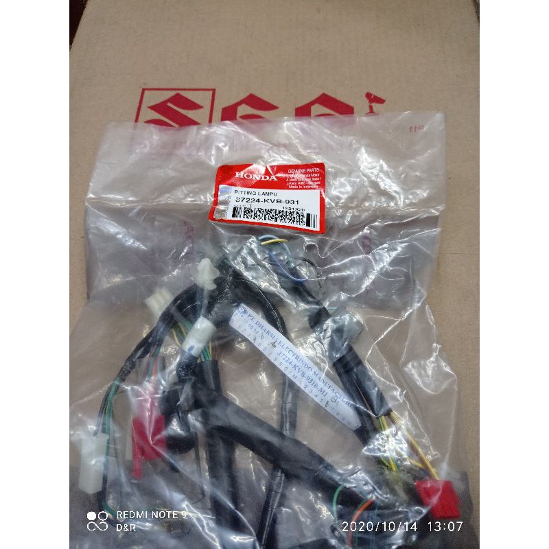 Kabel body bagian spedometer vario old ori  37224-KVB-931 original honda 100%