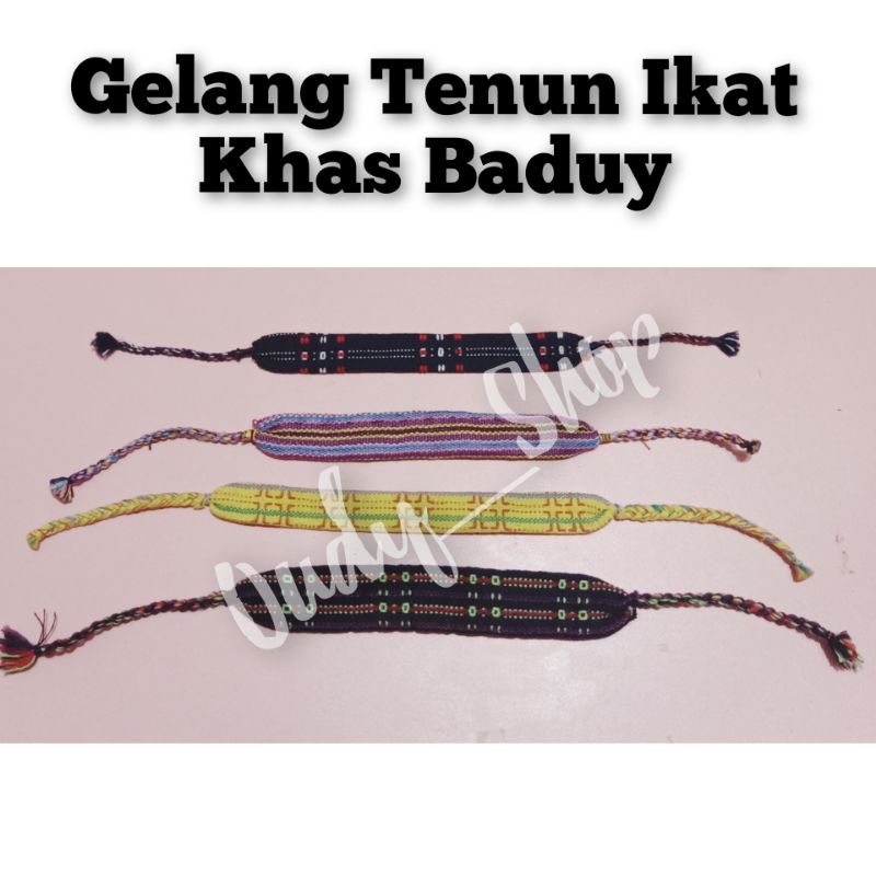 Gelang Tenun Ikat Etnik Baduy