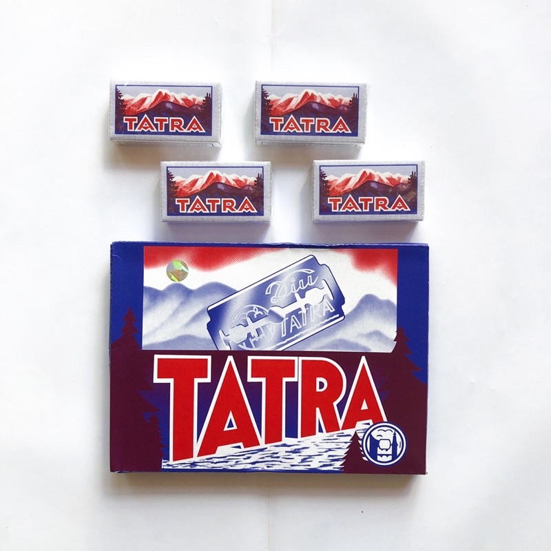 (1 Pack) Silet Tatra / Pisau Cutter Cukur Tatra