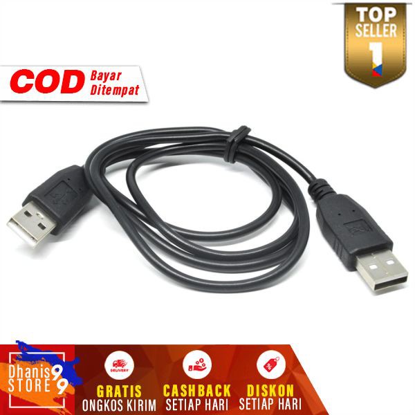 Kabel USB Male ke USB Male Untuk Printer Adapter Micro USB Cable