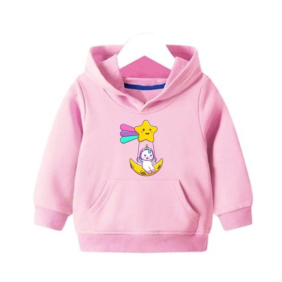 HOODIE ANAK UNICORN MOON SWING SWEATER MURAH