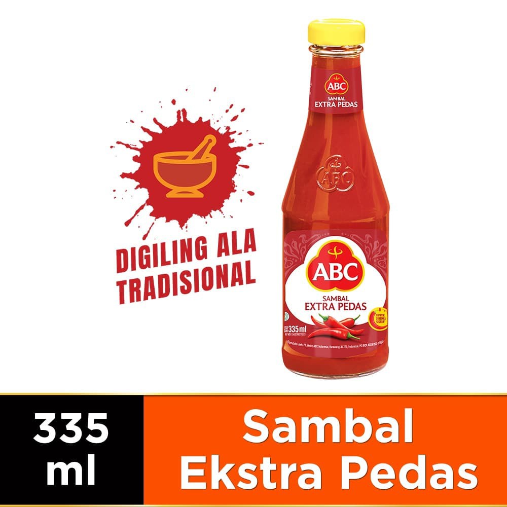 

PROMO ABC SAMBAL EXTRA PEDAS 335 ML TERMURAH