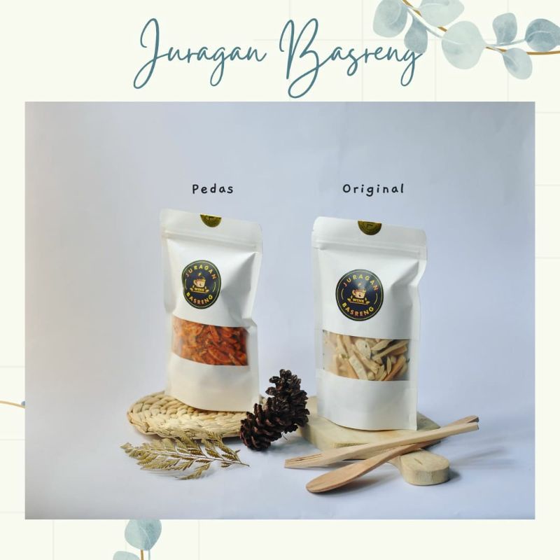 

PROMO BASRENG Baso goreng pedas daun Jeruk Cemilan Basreng