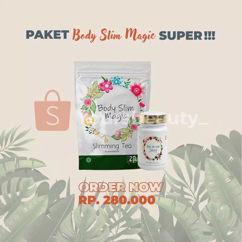 PAKET BODY SLIM MAGIC SUPER