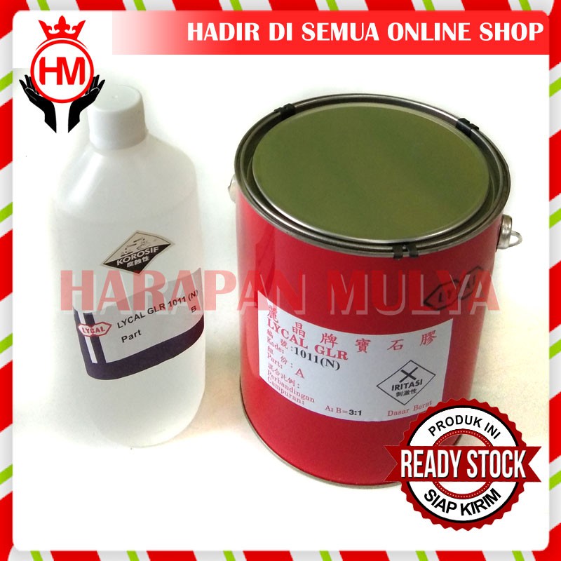 Lycal 1011 Lycal Resin Bening Keras - Lycal 1011 Bening Keras - HM