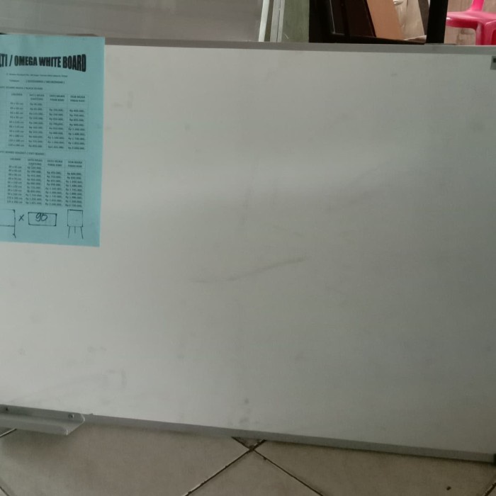 

whiteboard gantung 80 x 120 cm promo