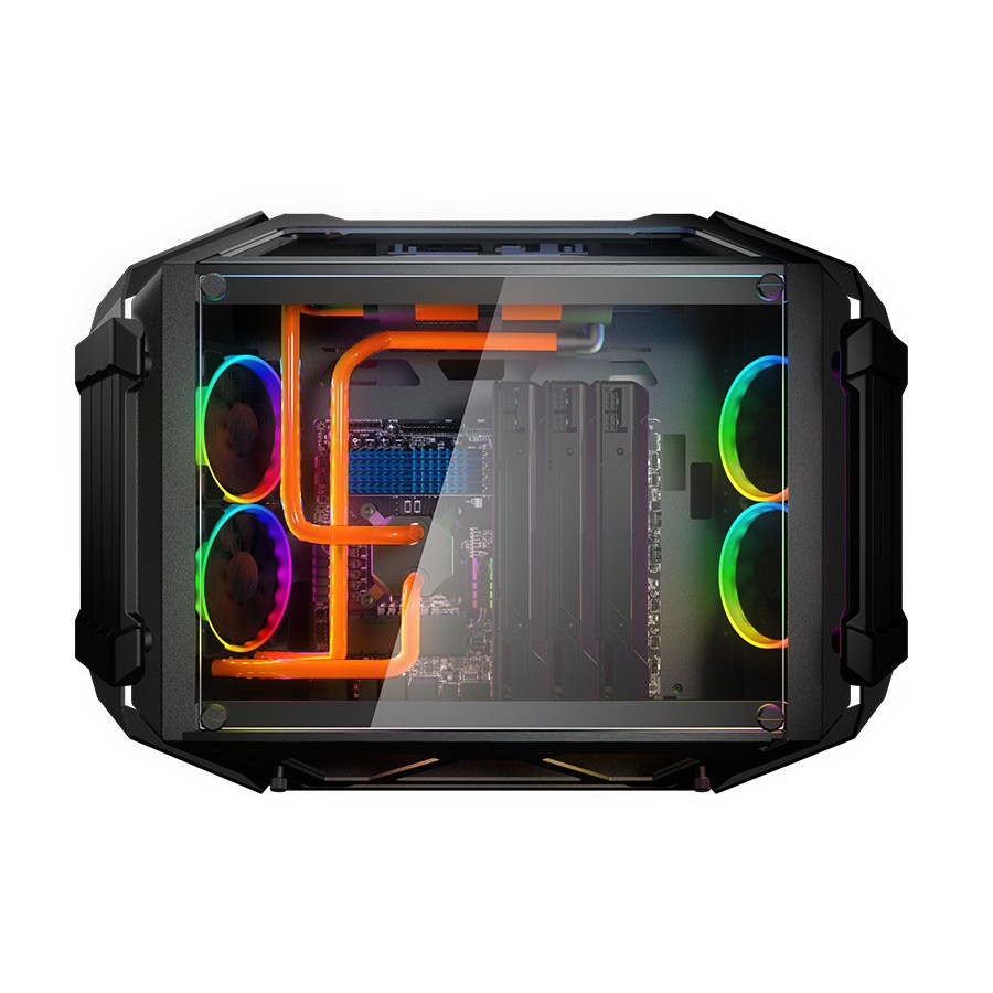 Cougar Casing PC Gaming GEMINI X RGB Aluminium DUAL TOWER PC Case