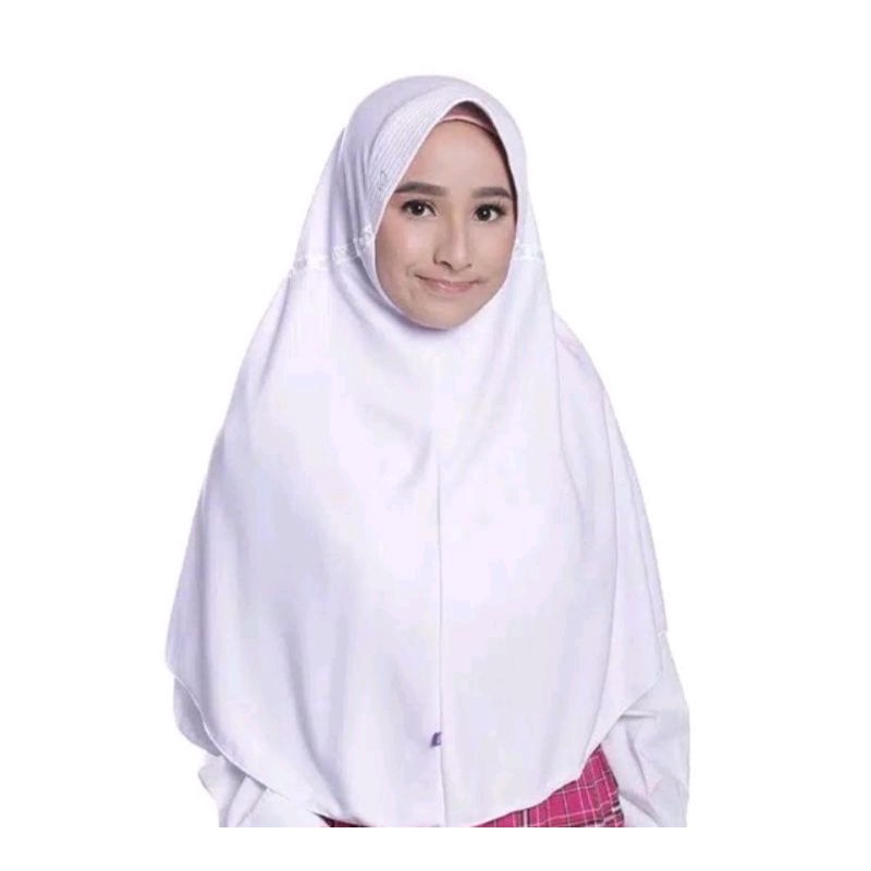 Hijab Kerudung Sekolah SD Premium Murah Adem/ ASSRANI /RABBANI KW