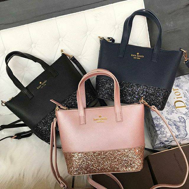 kate spade glitter bag