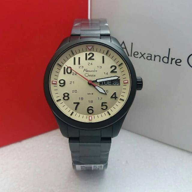 JAM TANGAN ALEXANDRE CHRISTIE COWOK AC 6539 ORIGINAL