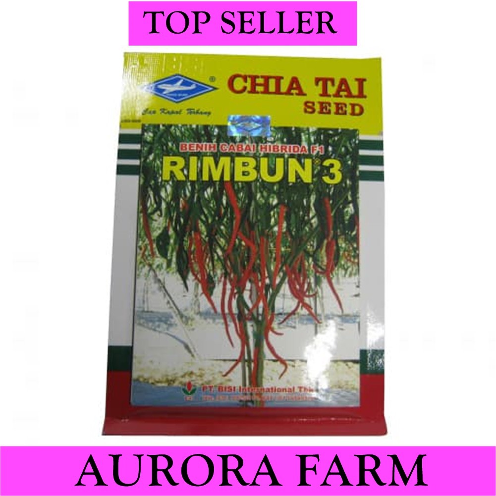 Benih Cabe/Bibit Lombok/Cabai Keriting Hibrida -- F1 RIMBUN 3