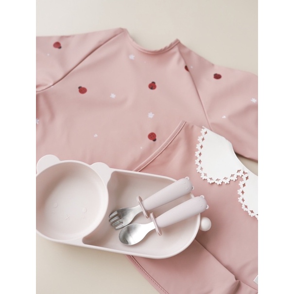 Mellow Kuma Stainless Steel Cutlery Set / Sendok Garpu Bayi