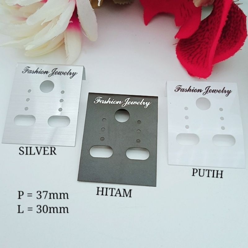kartu anting impor kokoh terawet harga per100 pcs
