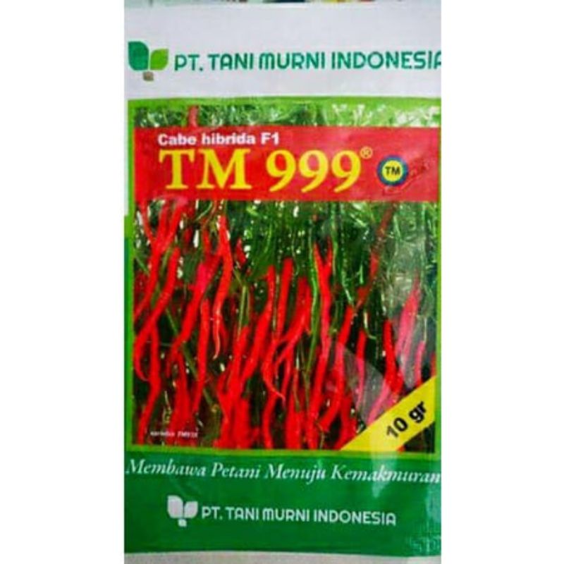 Benih bibit cabe keriting TM 999 F1 10 gram