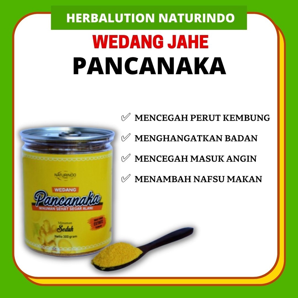 Wedang Jahe Uwuh Kunir Minuman Herbal Kesehatan Wedang Rempah Pancanaka Naturindo Minuman Tradisiona