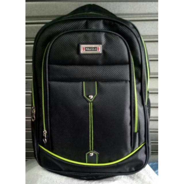 Tas Ransel Cowok Polo List Xpro GRATIS RAIN COVER