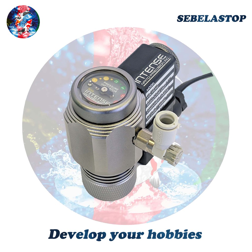 Co2 Aquascape Regulator Solenoid Intense Torx Co2 Selenoid Regulator