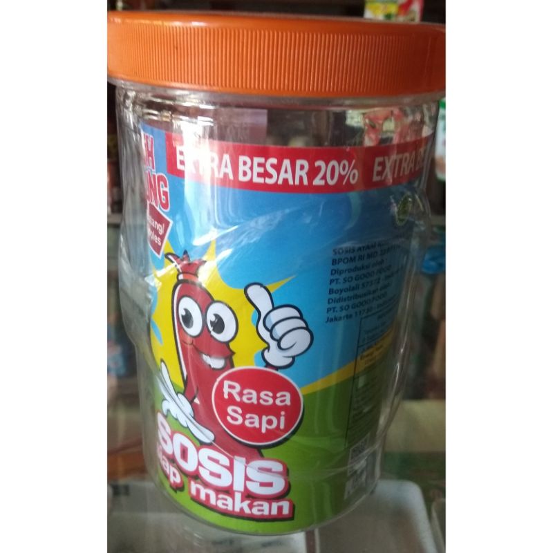 Toples sosis Bekas ll Toples Bekas Sosis