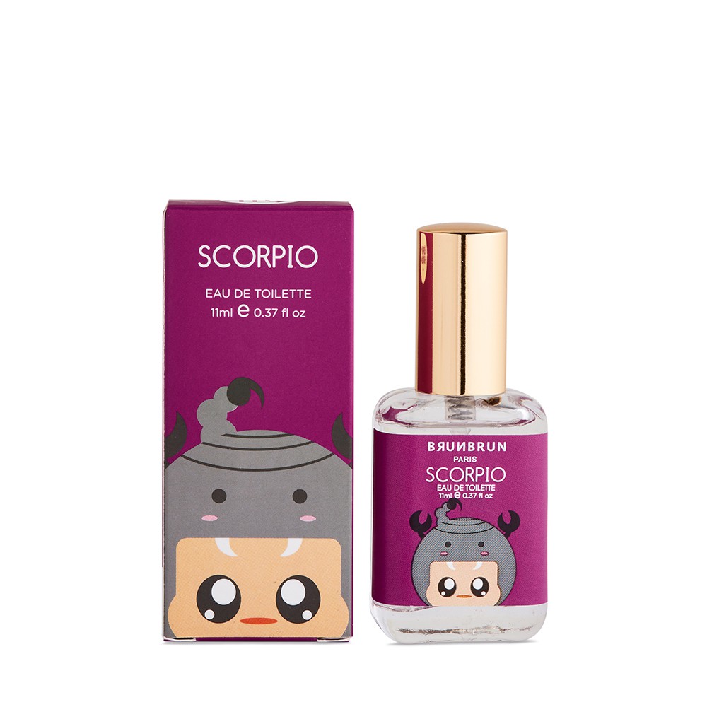 Parfum BrunBrun Paris Zodiak SCORPIO EAU DE TOILETTE 11 ML BBPZ11A Ori Kualitas Terjamin