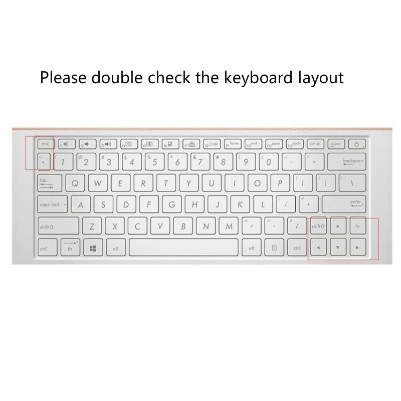 Cover Pelindung Keyboard Bahan Silikon Ultra Tipis Untuk Asus Deluxe13 Zenbook 13 Ux333 13.3 Inch