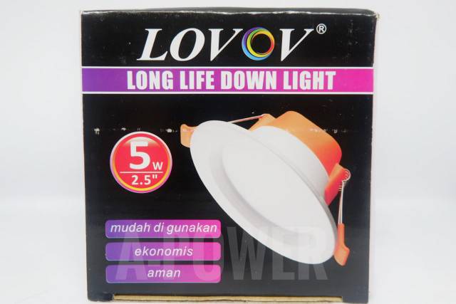 Lovov - LED Downlight 5W (Putih)