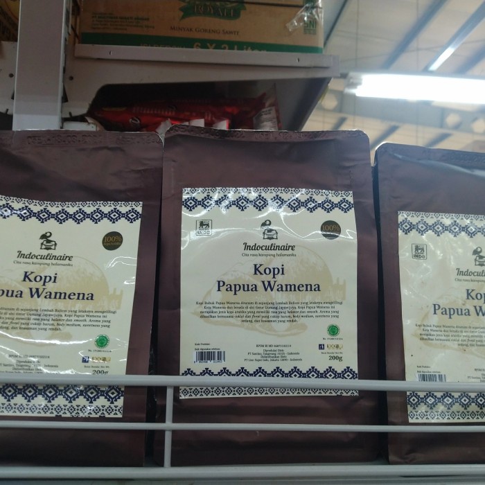 

INDOCULINAIRE Kopi Aceh Gayo & Kopi Papua Wamena Pouch 200gr