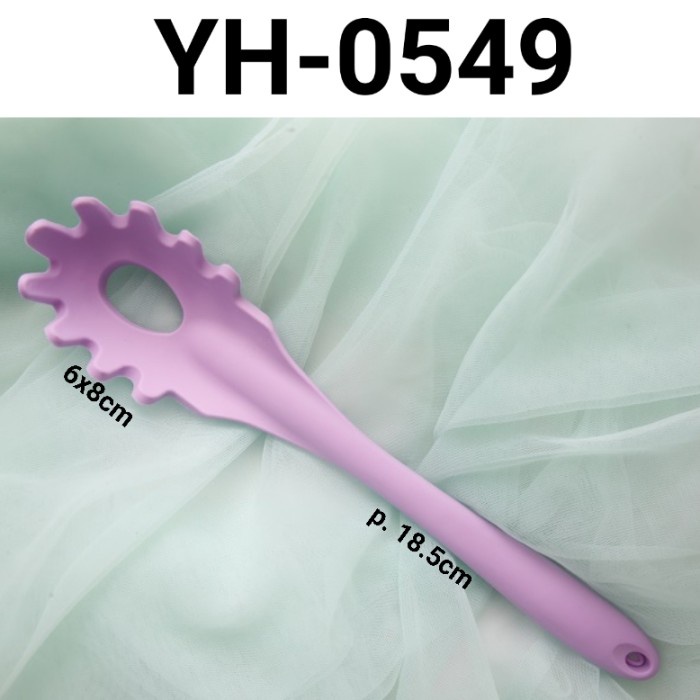 

YH-0549 SENDOK PASTA SPAGHETTI SERVER SILIKON SILICONE GRATIS ONGKIR